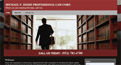 Desktop Screenshot of hesserealestatelaw.net