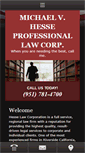 Mobile Screenshot of hesserealestatelaw.net